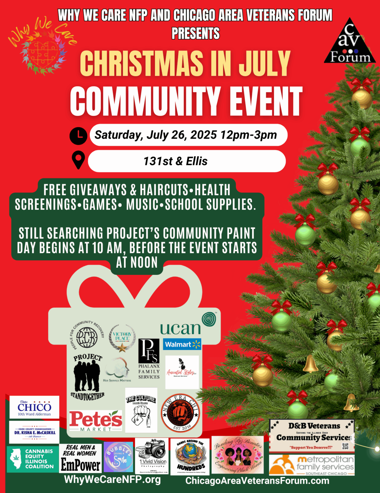 Christmas in Jly Flyer With Vendors Christmas in Jly Flyer With Vendors
